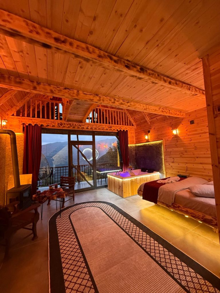 Golikti Dağ Evleri | Jakuzili Bungalov Tatili Çamlıhemşin