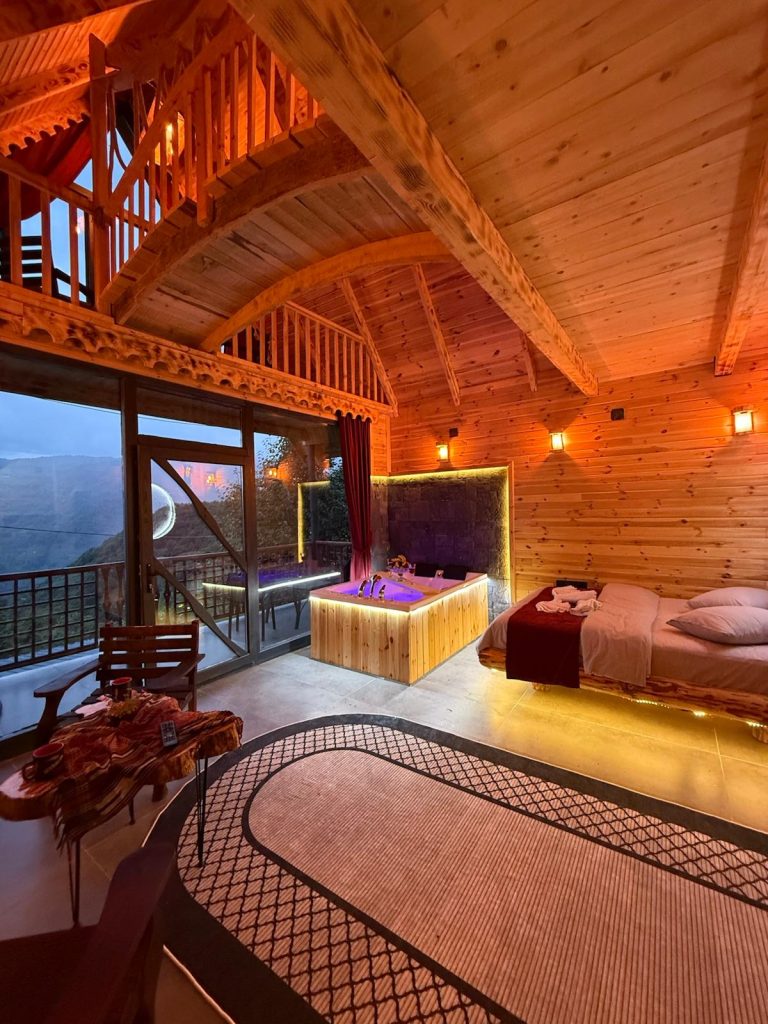 Golikti Dağ Evleri | Jakuzili Bungalov Tatili Çamlıhemşin